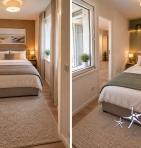 Schlafzimmer möbliert mit KI erstellt